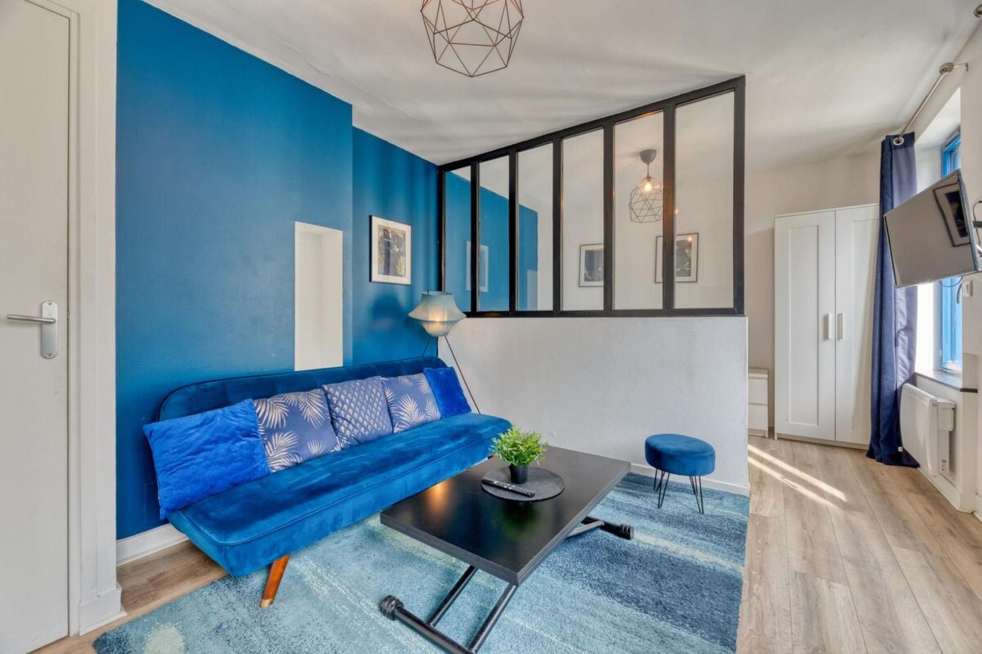 Le Blueart Votre Au Coeur De Apartment Rouen